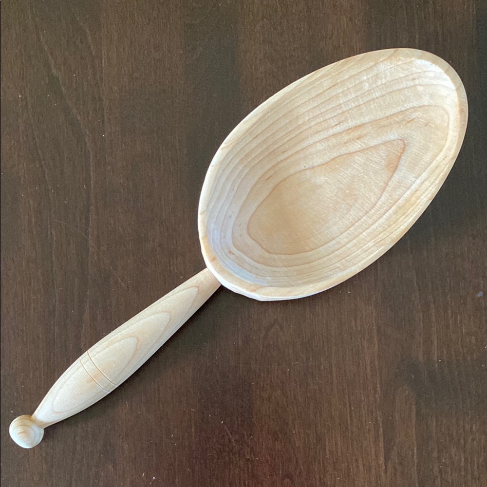 Colonial Williamsburg Maple Short Handle Spoon (NWOT)